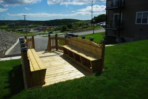 Stairs and Benches